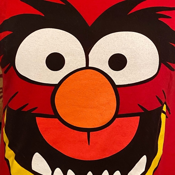 The Muppets Animal red short sleeve tee shirt size small - Picture 2 of 6